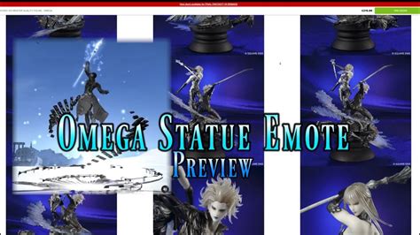 ff14 omega emote buy|ffxiv statue emotes.